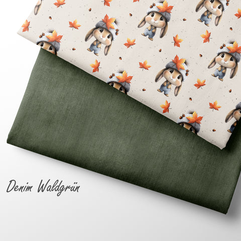 French Terry Autumn Bunny 2909 (Bio)