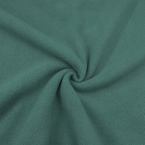 Baumwollfleece Dunkles Altgrün 1707