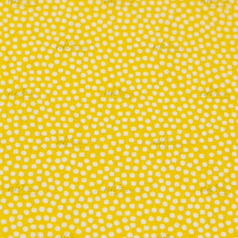 Baumwollstoff Dotties Gelb 100312