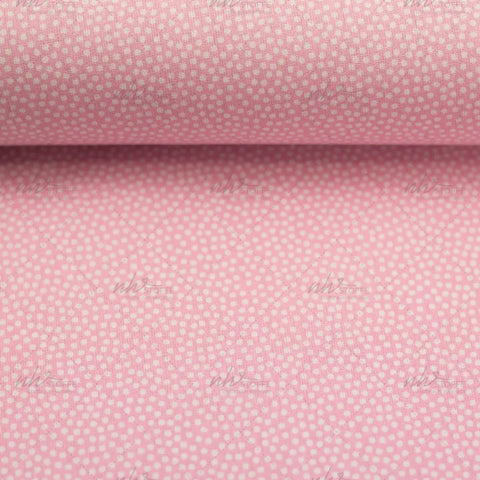 Baumwollstoff Dotties Rosa 011431