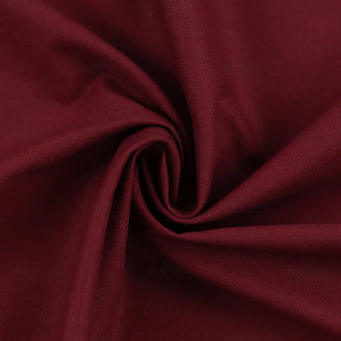 Baumwollstoff Heide Bordeaux 937