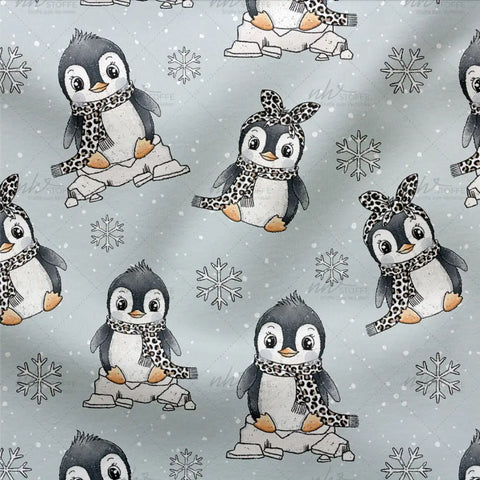 Baumwollstoff Pippa Pinguin 3107