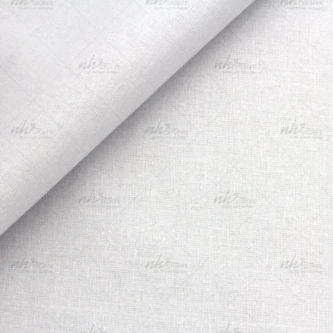 Baumwollstoff Weiß