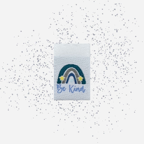 Weblabels Be Kind Blue 4er Set