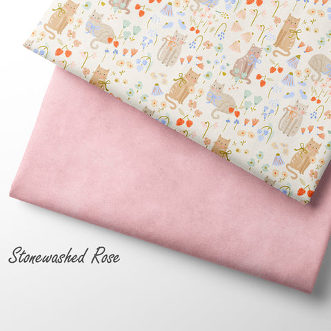 Jersey Stoff Berry Kitty (Bio) VORBESTELLUNG