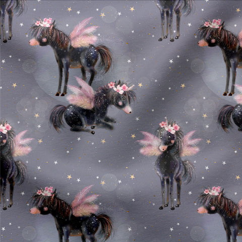 Jerseystoff Black Beauty