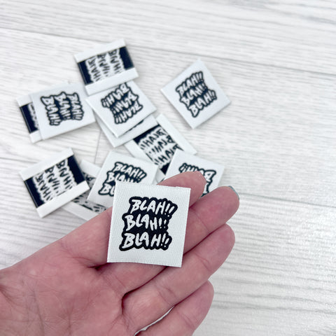 Weblabels Blah Blah Blah 4er Set