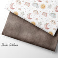 Jerseystoff Denim Schlamm
