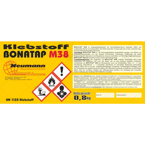 BONATAP M38 0,8KG Polsterkleber
