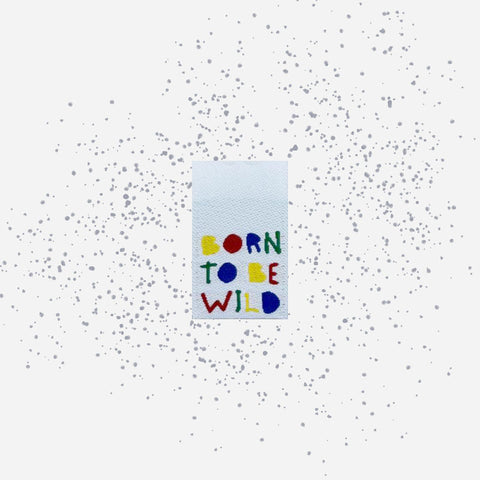 Weblabels Born to be wild 4er Set