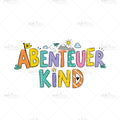 Bügelbild Abenteuerkind Medium