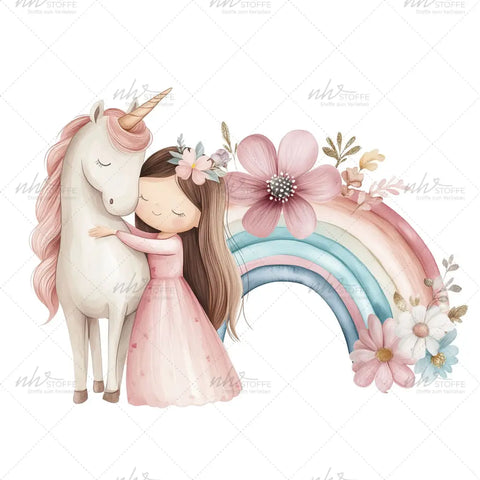 Bügelbild Anna und Lara Medium