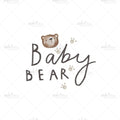 Bügelbild Babybear Medium