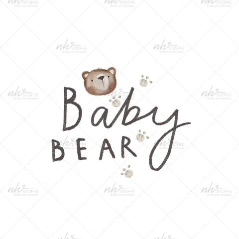 Bügelbild Babybear Medium