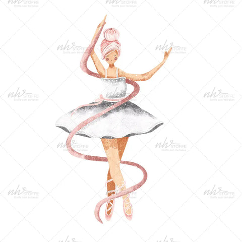 Bügelbild Ballerina Medium
