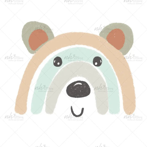 Bügelbild Beary Bows MAXI