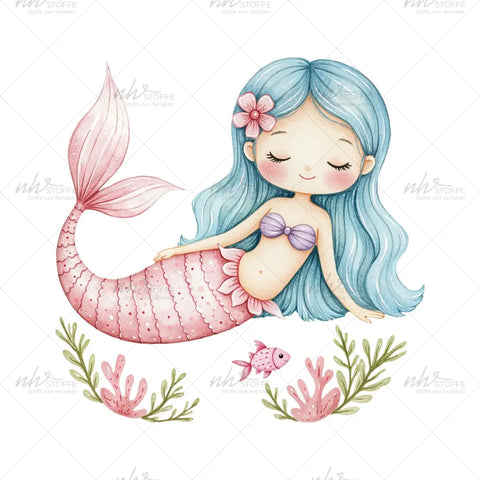 Bügelbild Beautiful Mermaid Medium