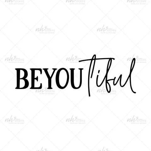 Bügelbild Beyoutiful MAXI PLUS