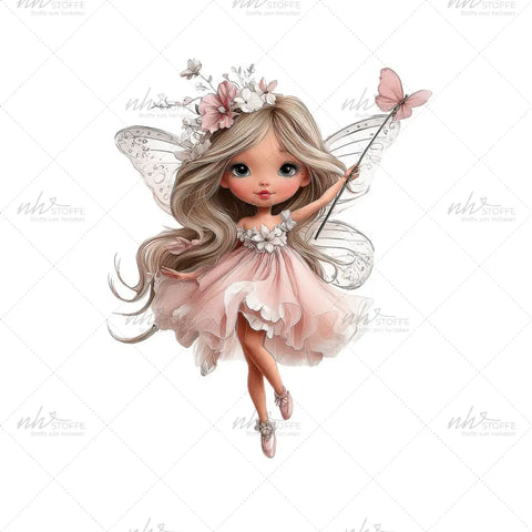 Bügelbild Butterfly Fairy Maxi