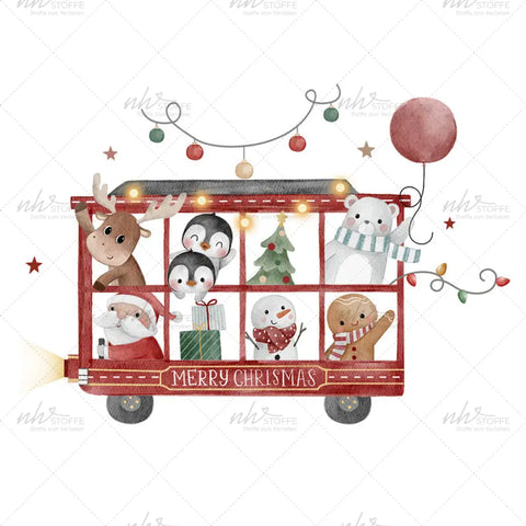 Bügelbild Christmas Tour MAXI
