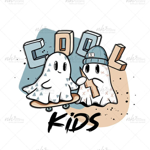 Bügelbild Cool Ghost Kids Medium