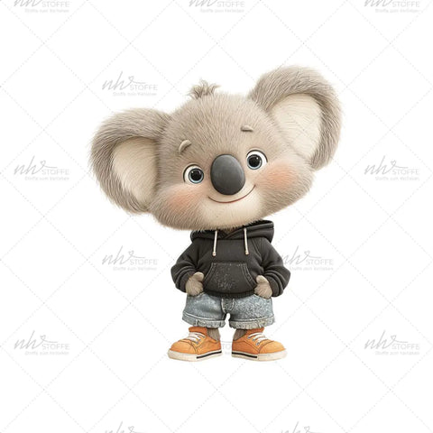 Bügelbild Cool Naoki Medium