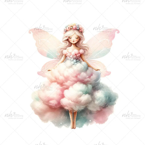 Bügelbild Cotton Candy Princess MAXI