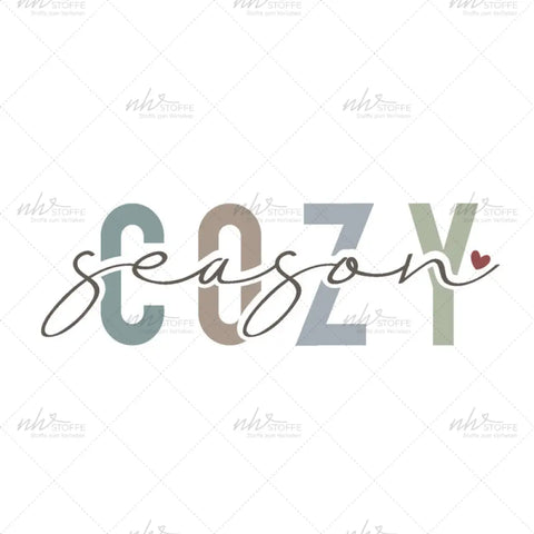 Bügelbild Cozy Season MAXI