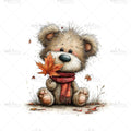 Bügelbild Cute Baby Bear Medium