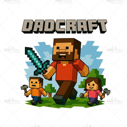 Bügelbild Dadcraft MAXI PLUS