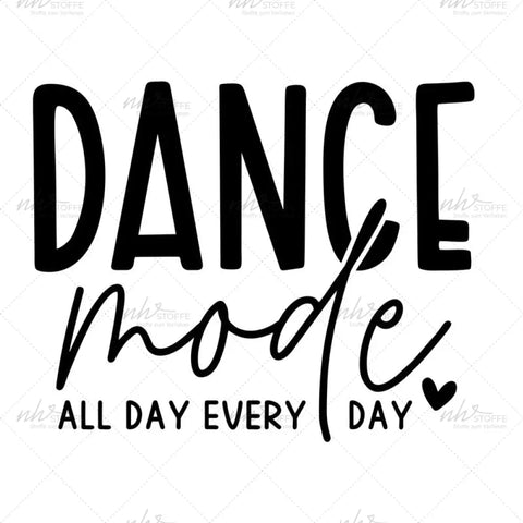 Bügelbild Dance Mode MAXI