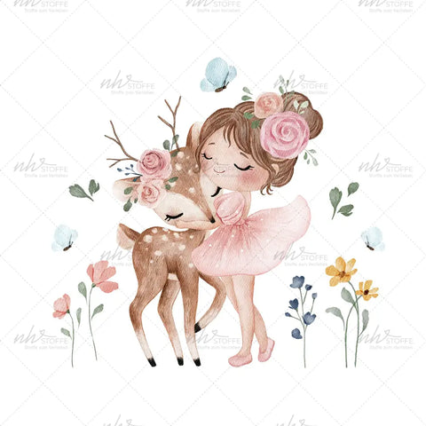 Bügelbild Donna und Darcy Medium