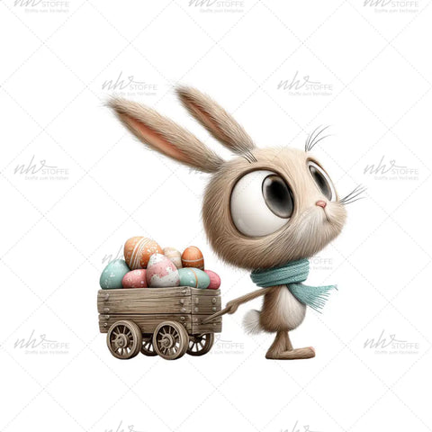 Bügelbild Eierexpress (Träumer) Medium