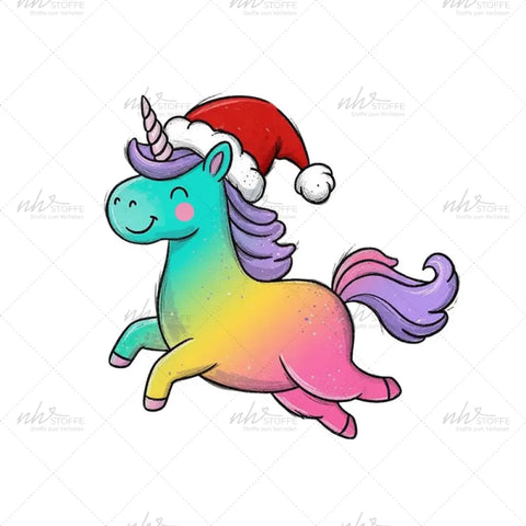 Bügelbild Einhorn Wunderland Medium
