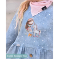 Bügelbild Einhornprinzessin MAXI