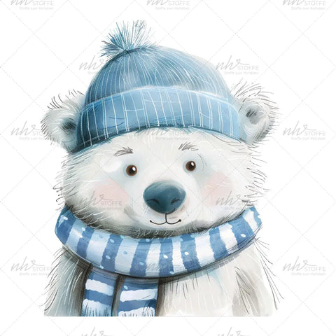 Bügelbild Eisbär MINI