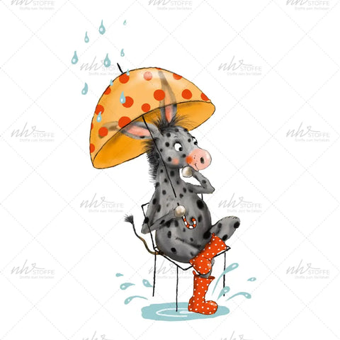 Bügelbild Ernie´s Regenspaß Medium
