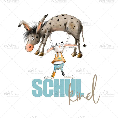 Bügelbild Ernie wird Schulkind Medium