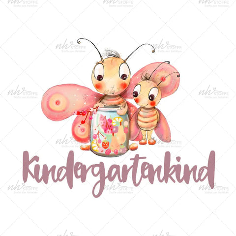 Bügelbild Faszination Kindergartenkind Medium