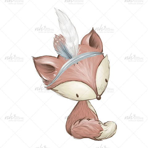 Bügelbild Felix Fuchs Medium