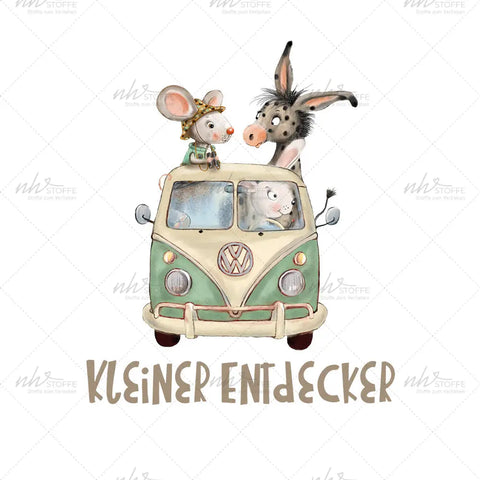 Bügelbild Ferienkind (Kleiner Entdecker) Medium