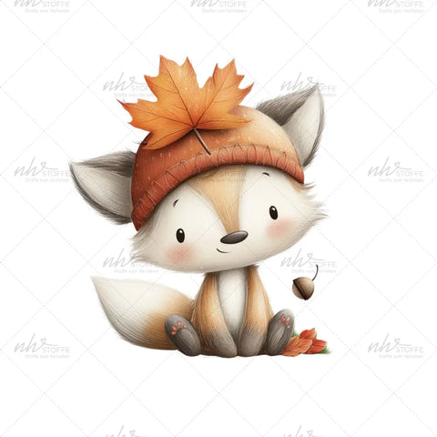 Bügelbild Fiete Fuchs Medium