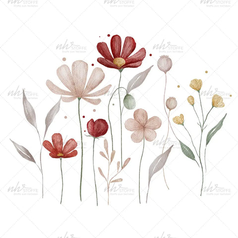 Bügelbild Fionas Flowers Medium