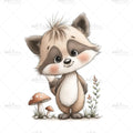Bügelbild Flauschi Medium