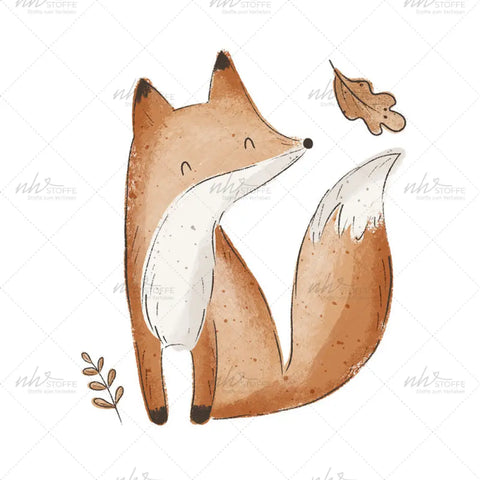 Bügelbild Foxi Fred Medium