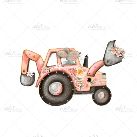 Bügelbild Frühlingstrecker MINI