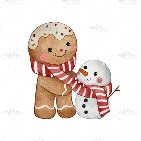 Bügelbild Gingerbread Joy Medium