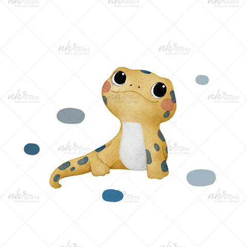 Bügelbild Gizmo Gecko Medium