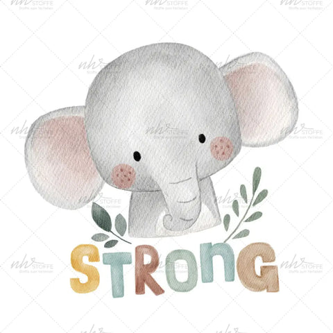 Bügelbild Good Animals Elefant Medium