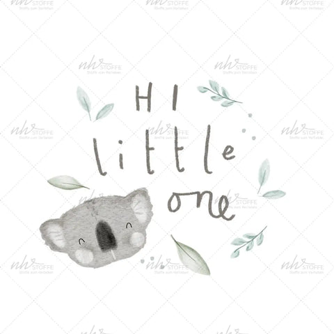 Bügelbild Hi little One (Koala) Medium
